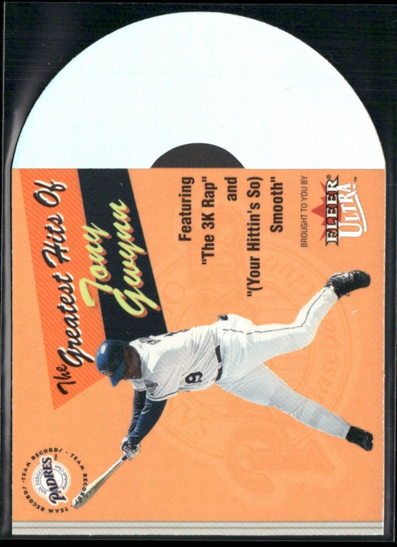 Tony Gwynn 2001 Fleer Ultra Greatest Hits #9 San Diego Padres