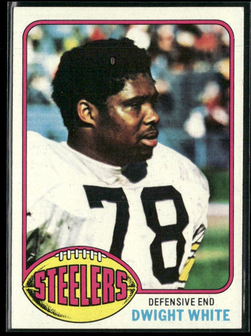 Dwight White 1976 Topps #365 Pittsburgh Steelers
