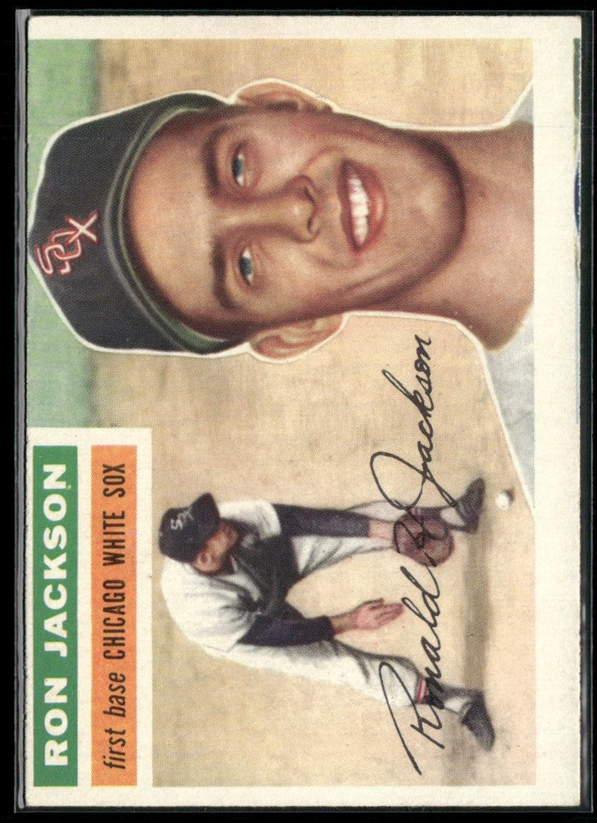 Ron Jackson 1956 Topps #186 Chicago White Sox