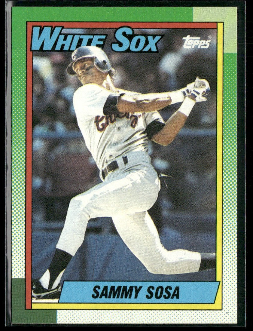 Sammy Sosa 1990 Topps RC #692 Chicago White Sox