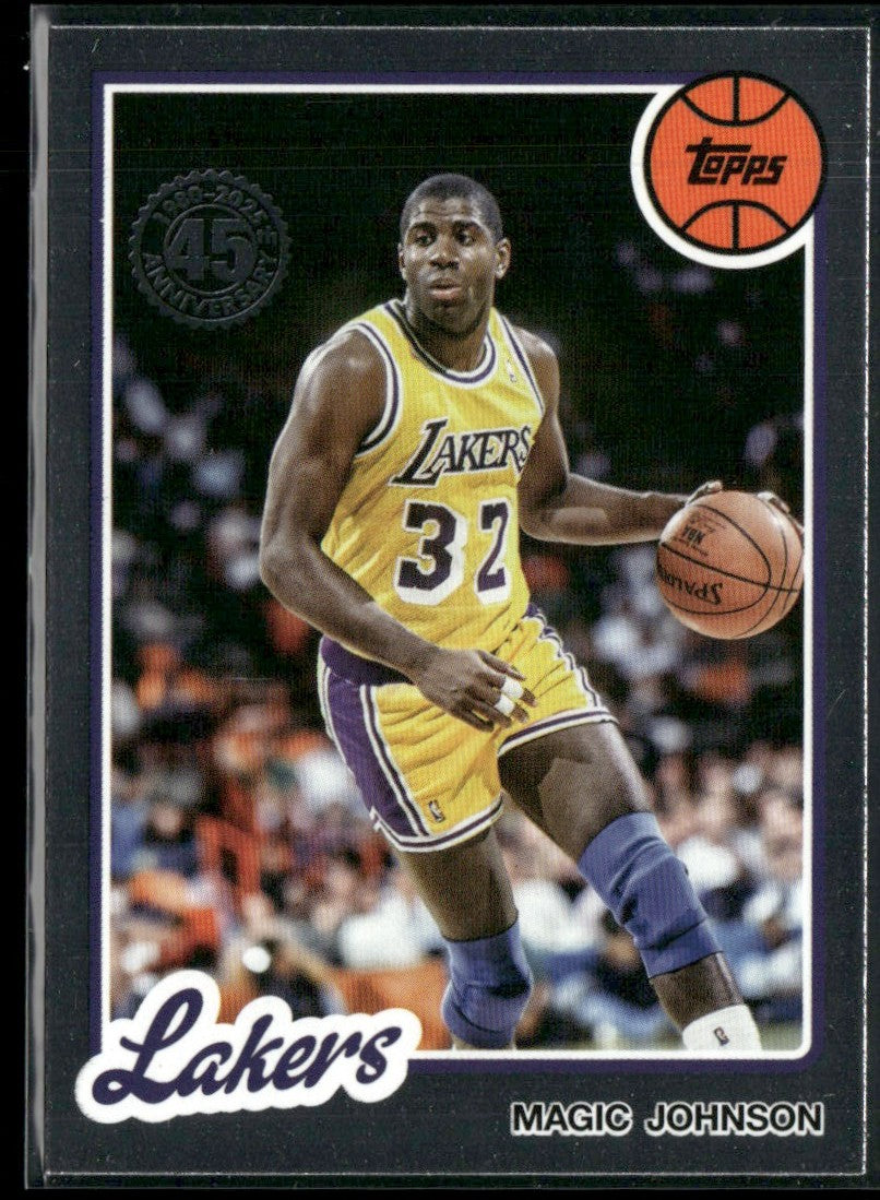 Magic Johnson 2025 Topps 45th Anniversary #80BK-3 Los Angeles Lakers