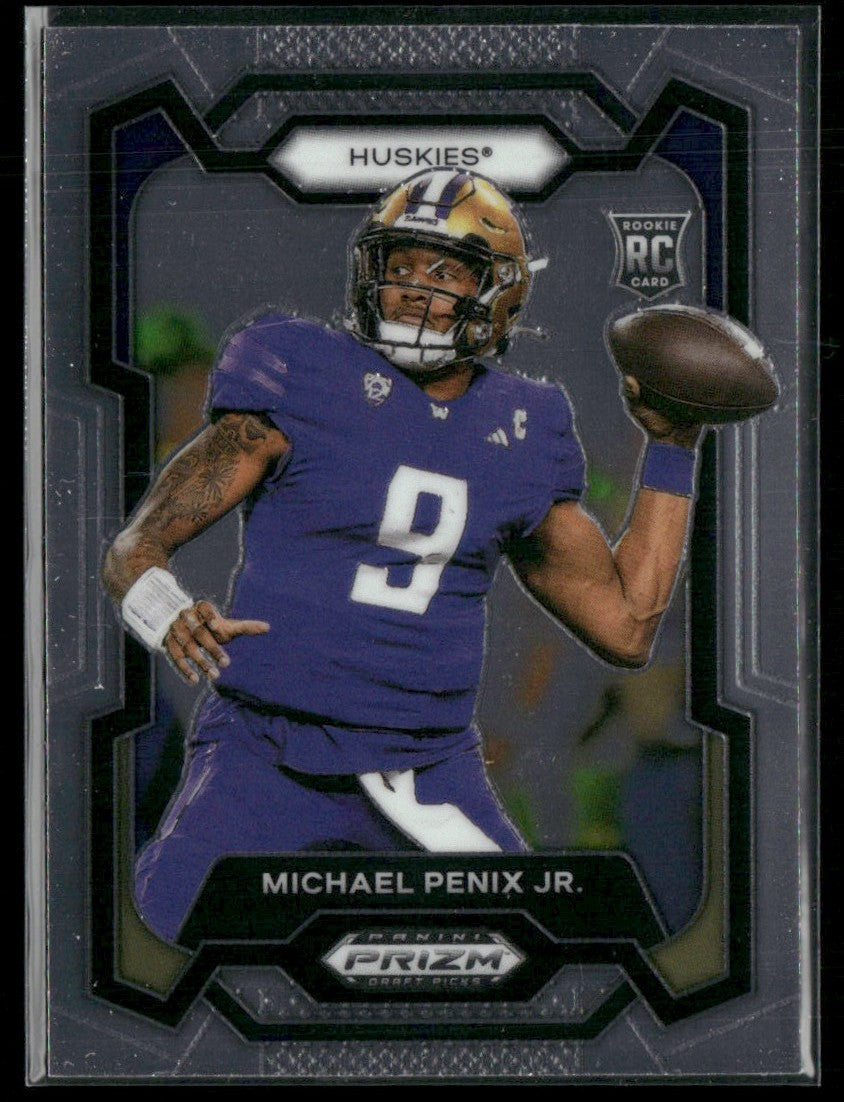 Michael Penix Jr. 2024 Panini Prizm Draft Picks RC #101 Washington Huskies