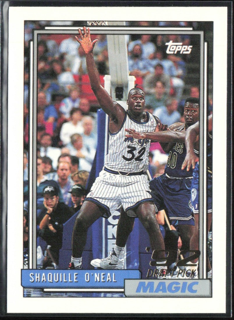 Shaquille O'Neal 1992 Topps RC #362 Orlando Magic