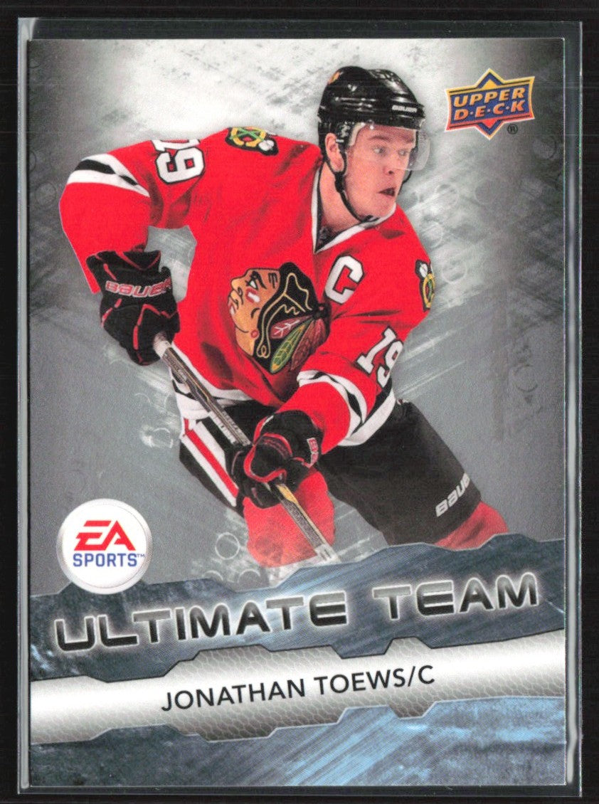 Jonathan Toews 2011 Upper Deck EA Ultimate Team #EA5 Chicago Blackhawks