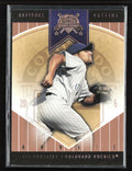 Luis Gonzalez 2004 Fleer National Pastime RC /699 #89 Colorado Rockies