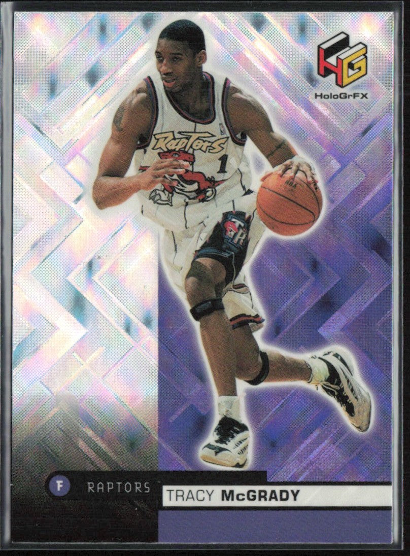 Tracy McGrady 1999 Upper Deck HoloGrFX #54 Toronto Raptors