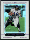 Chester Taylor 2005 Topps Chrome Refractor #144 Baltimore Ravens