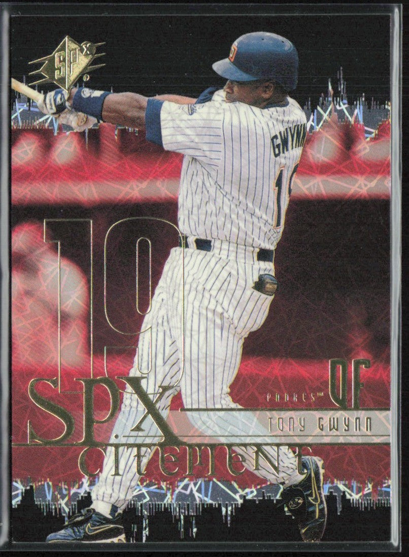 Tony Gwynn 2000 SPx Citement #XC15 San Diego Padres