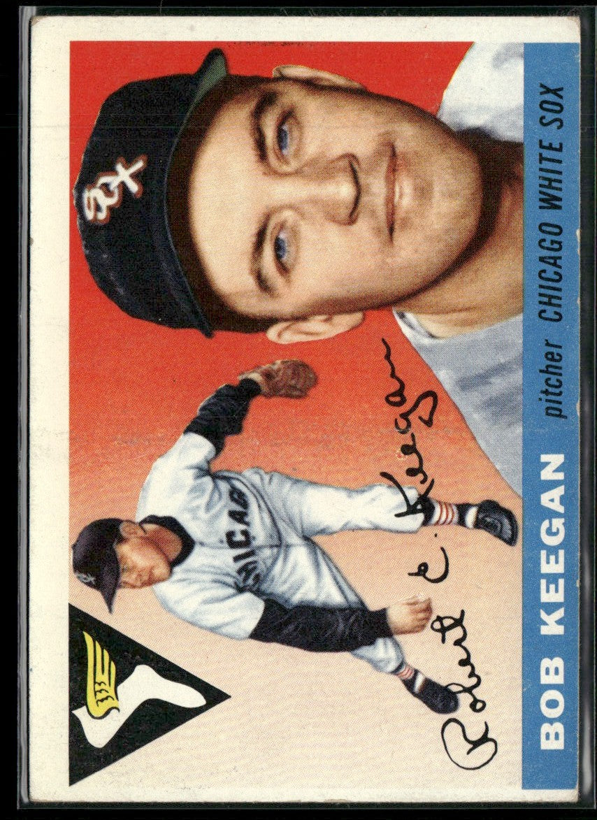 Bob Keegan 1955 Topps #10 Chicago White Sox