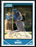 Cole Bruce 2007 Bowman Chrome Prospects Refractor /500 #BC187