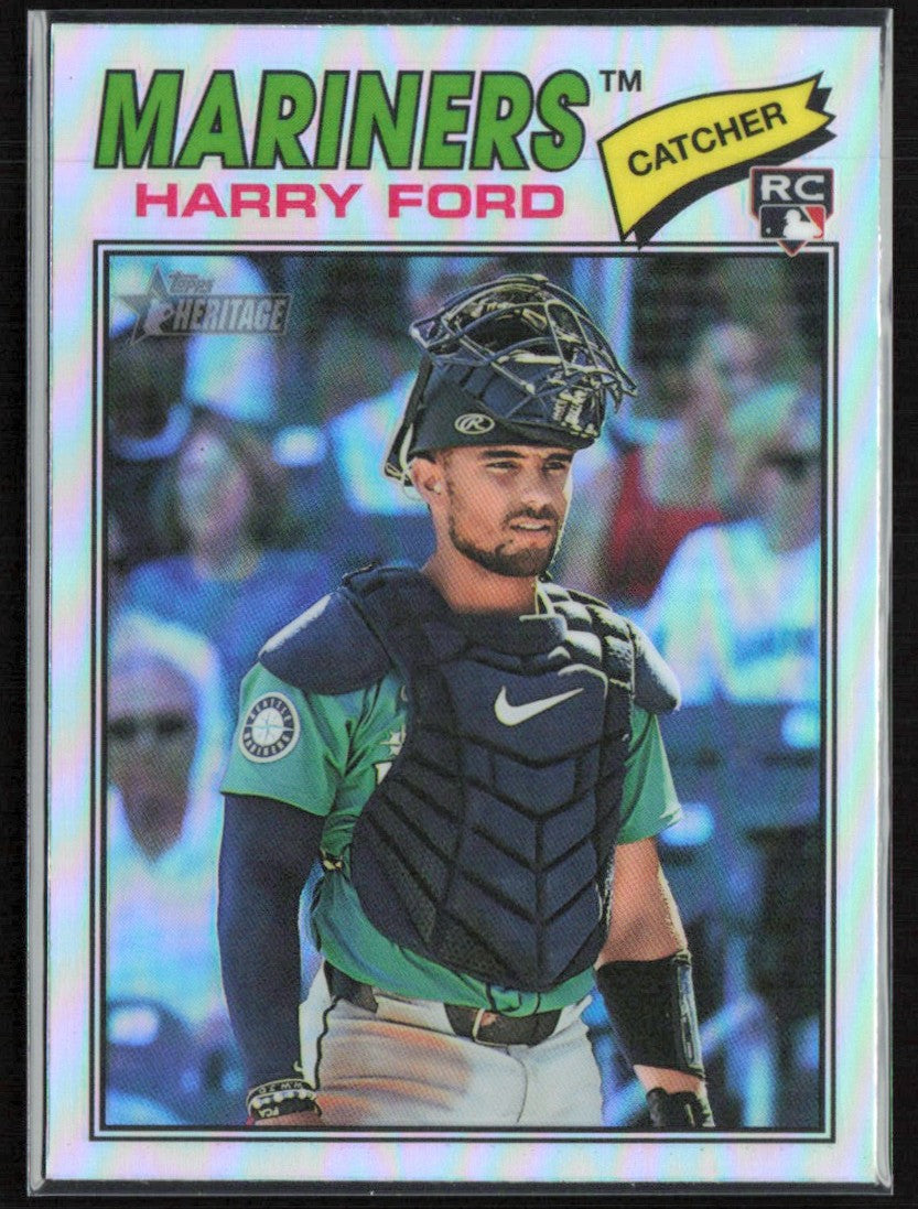 Harry Ford 2026 Topps Heritage Chrome Refractor RC #59 Seattle Mariners