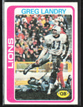 Greg Landry 1978 Topps #316 Detroit Lions