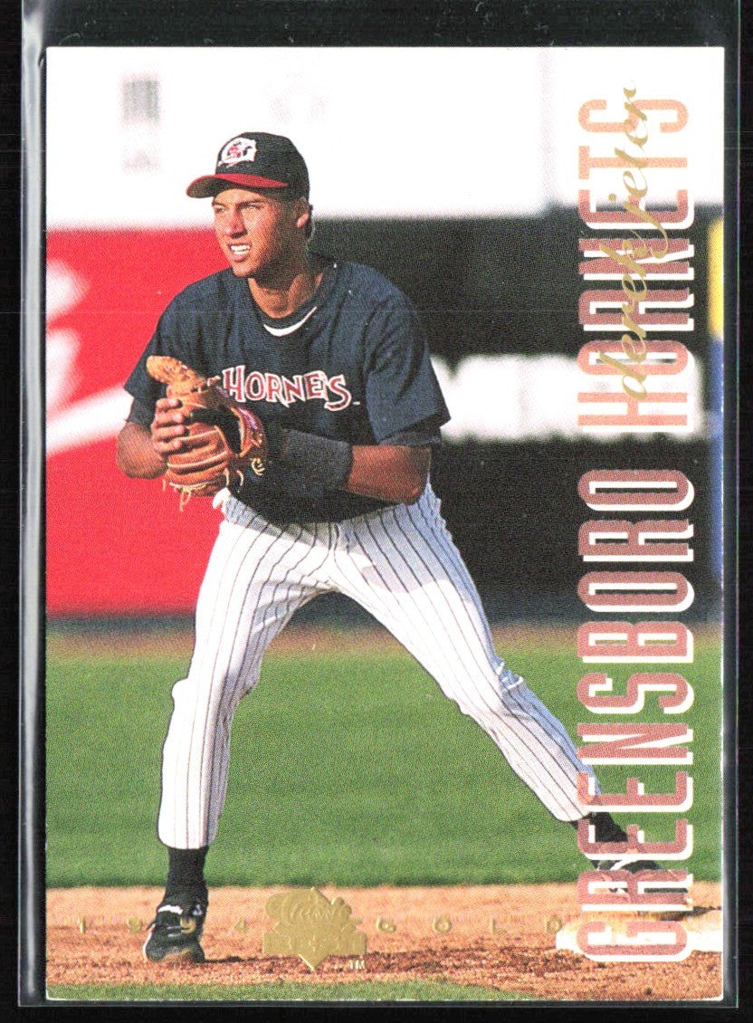 Derek Jeter 1994 Classic Best Gold #83 Greensboro Hornets