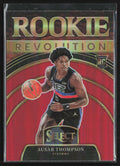 Ausar Thompson 2023 Panini Select Red RC #12 Detroit Pistons