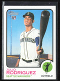 Julio Rodriguez 2022 Topps Heritage RC #700 Seattle Mariners