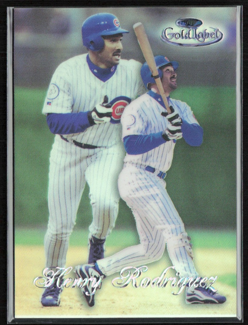Henry Rodriguez 1998 Topps Gold Label Class 2 Black #35 Chicago Cubs