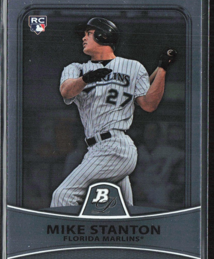 Mike Stanton 2010 Bowman Platinum RC #86 Florida Marlins