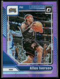 Allen Iverson 2024 Donruss Optic Pink Hyper #237 Philadelphia 76ers