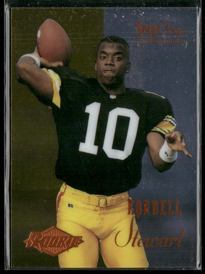 Kordell Stewart 1995 Select Certified Edition RC #129 Pittsburgh Steelers