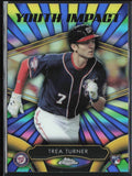 Trea Turner 2016 Topps Chrome Youth Impact RC #YI-8 Washington Nationals