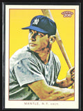 Mickey Mantle 2009 Topps 206 Batting Pose #5 New York Yankees