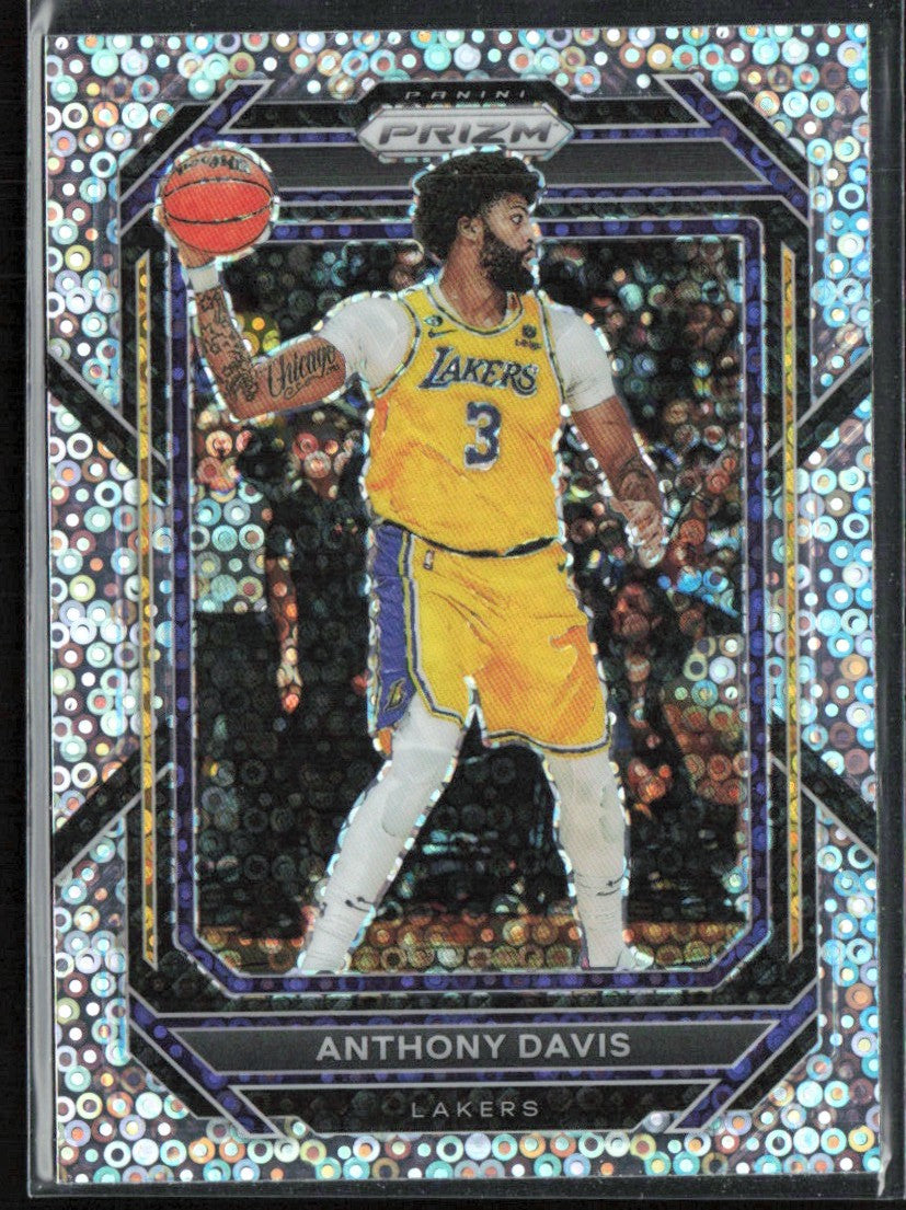 Anthony Davis 2022 Panini Prizm Fast Break #122 Los Angeles Lakers