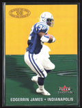 Edgerrin James 2000 Fleer Tradition The Whole Ten Yards #1TTY Indianapolis Colts