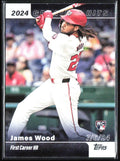 James Wood 2025 Topps Greatest Hits RC #GH-13 Washington Nationals