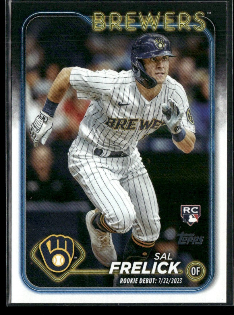 Sal Frelick 2024 Topps Update RC #US10 Milwaukee Brewers