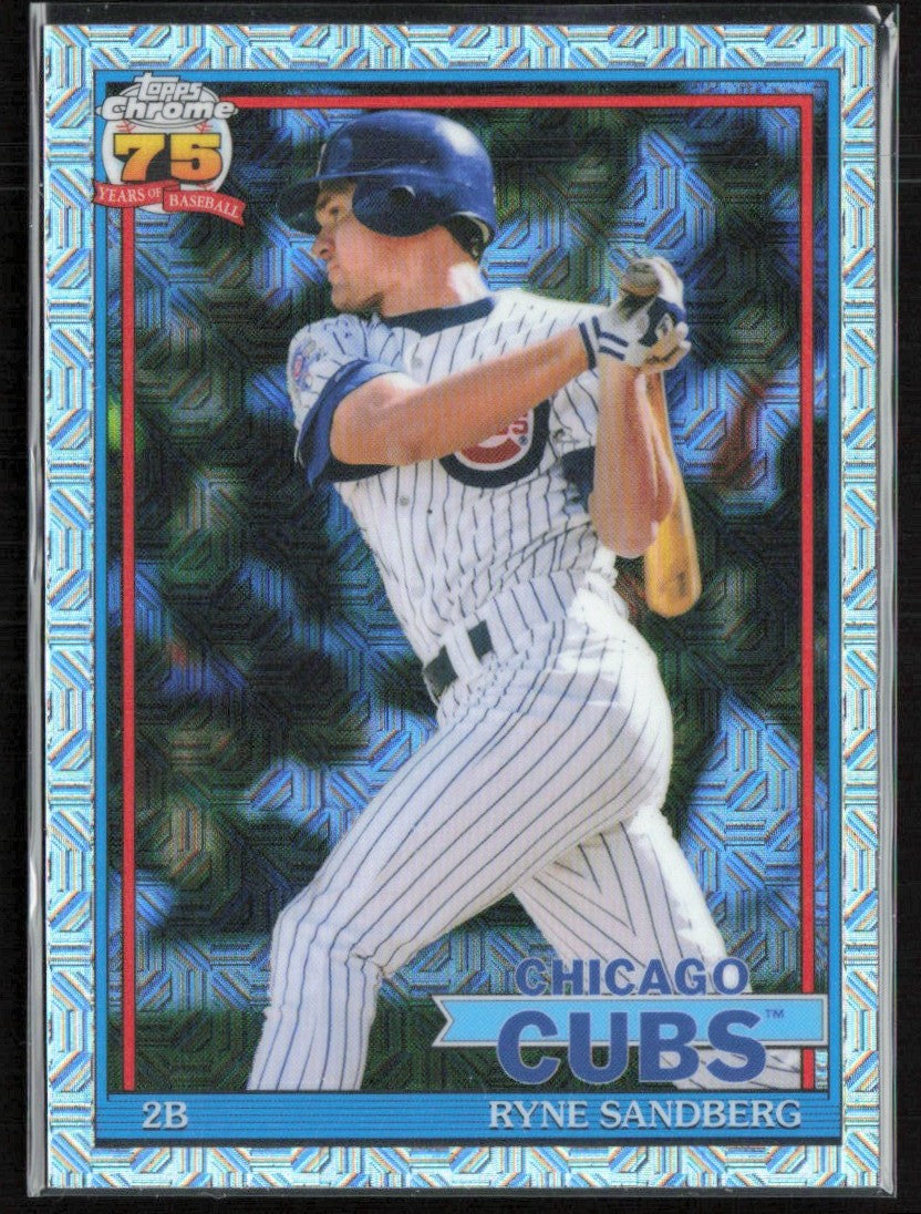 Ryne Sandberg 2026 Topps Chrome 1991 Silver Pack #91C-99 Chicago Cubs