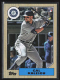 Cal Raleigh 2022 Topps Archives 1987 Design RC #290 Seattle Mariners