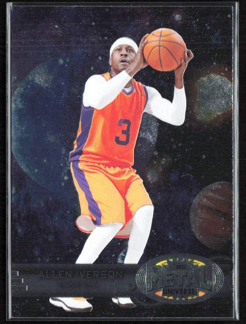 Allen Iverson 2021 Skybox Metal Universe Champions #RB-2