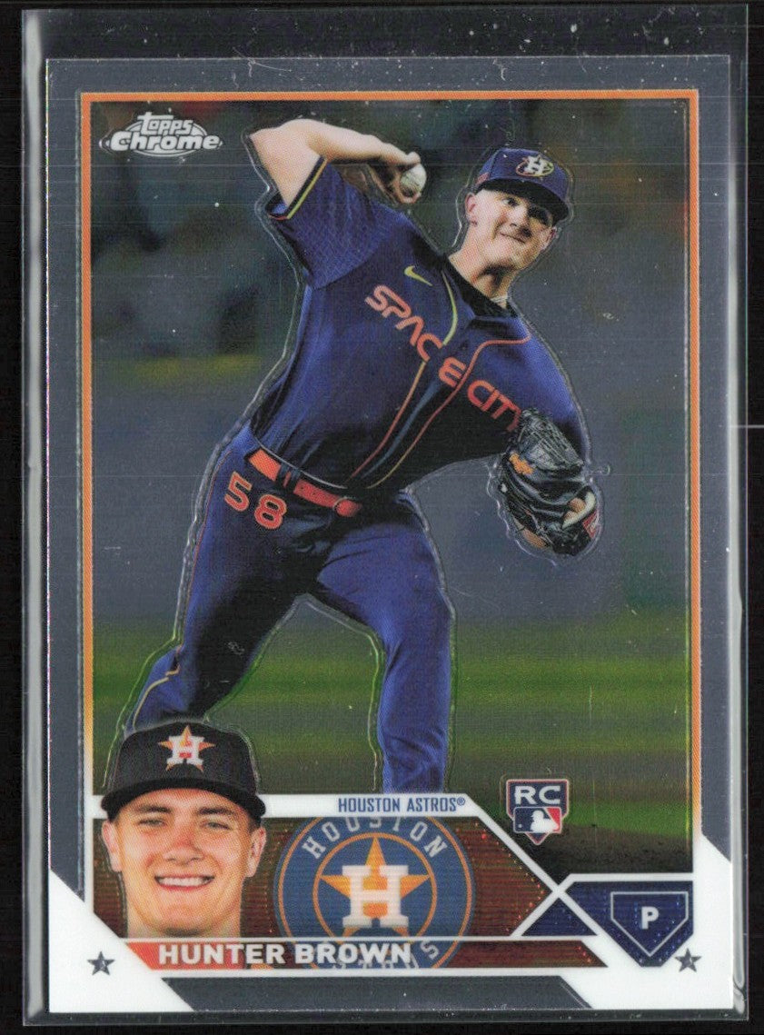 Hunter Brown 2023 Topps Chrome RC #197 Houston Astros