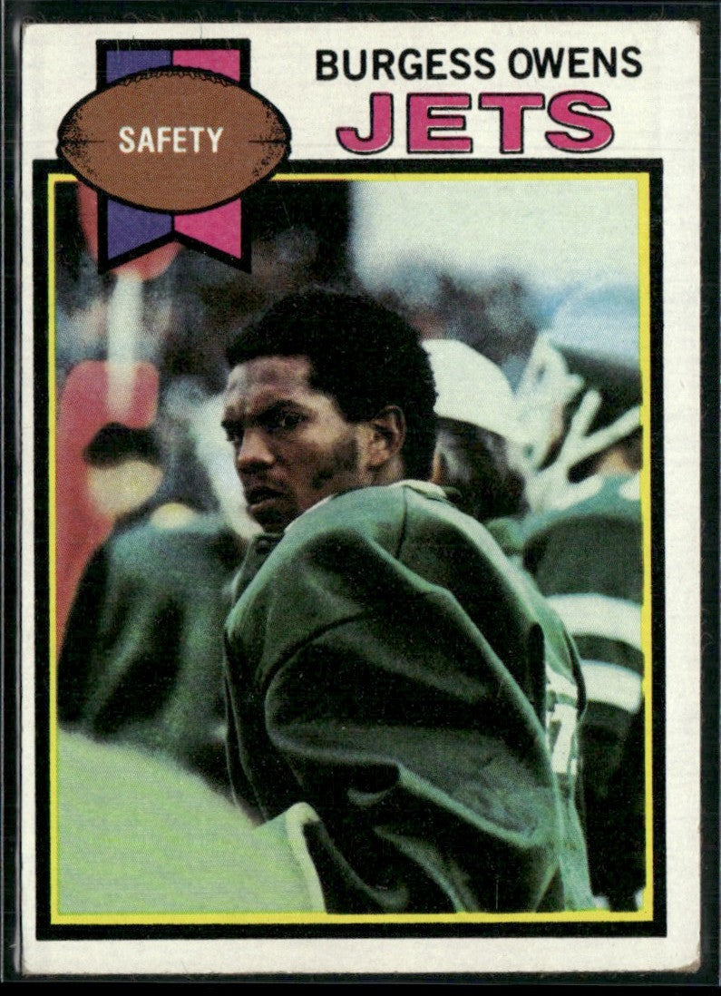 Burgess Owens 1979 Topps #482 New York Jets
