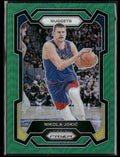 Nikola Jokic 2023 Panini Prizm Green #17 Denver Nuggets