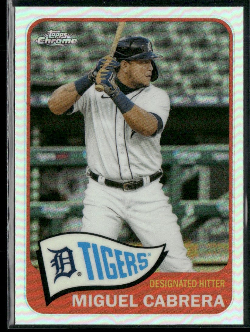 Miguel Cabrera 2022 Topps Chrome 1965 #TC65-22 Detroit Tigers