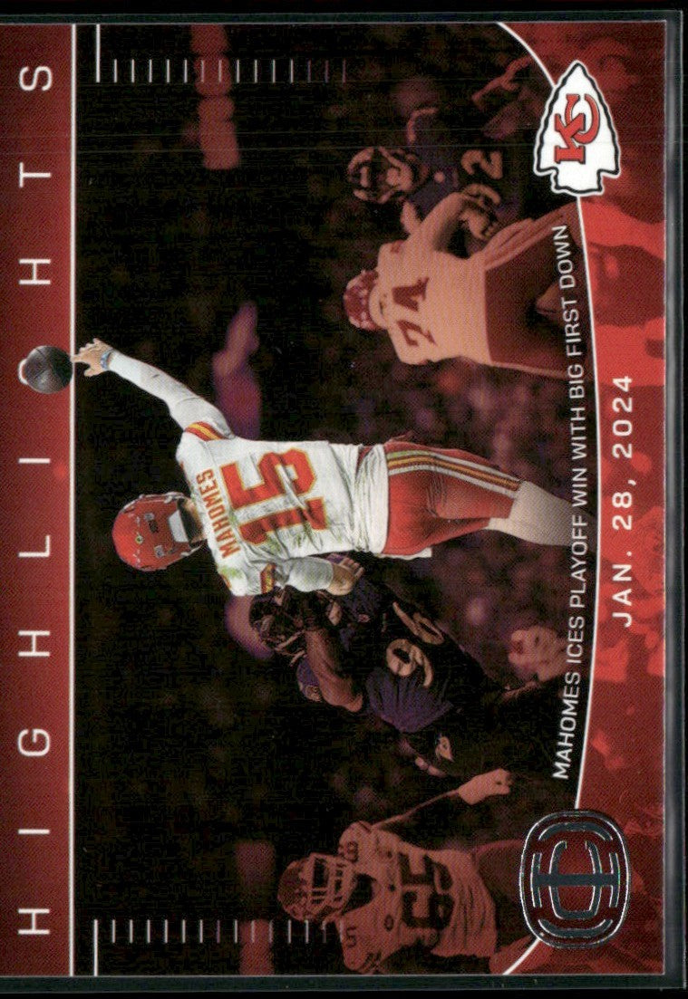 Patrick Mahomes II 2025 Panini Icon Collection Highlights #IC-14