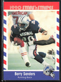 Barry Sanders 1990 Asher Candy Stars 'n Stripes #44 Detroit Lions