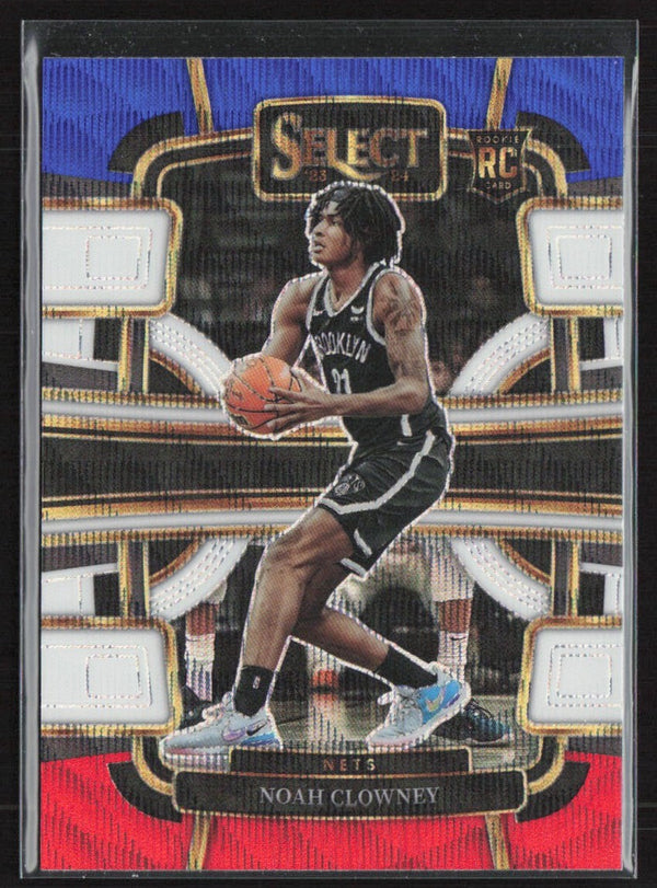 Noah Clowney 2023 Panini Select Concourse Tri-Color RC #73 Brooklyn Nets