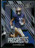 Jalen McMillan 2024 Leaf Heroes & Prospects Blue RC /99 #145 Washington Huskies