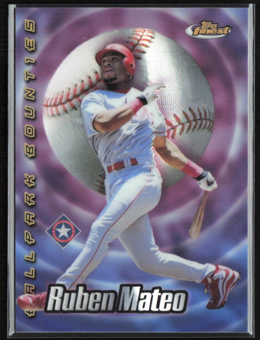 Ruben Mateo 2000 Topps Finest Ballpark Bounties #BB27 Texas Rangers