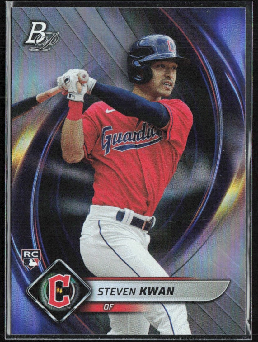 Steven Kwan 2022 Bowman Platinum RC #66 Cleveland Guardians