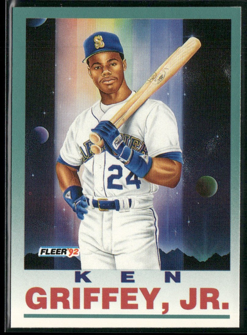 Ken Griffey Jr. 1992 Fleer #709 Seattle Mariners