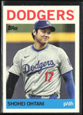 Shohei Ohtani 2025 Topps Archives 1964 Design #17 Los Angeles Dodgers