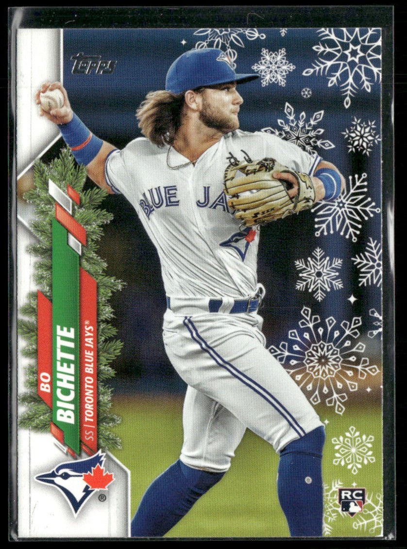 Bo Bichette 2020 Topps Holiday RC #HW94 Toronto Blue Jays