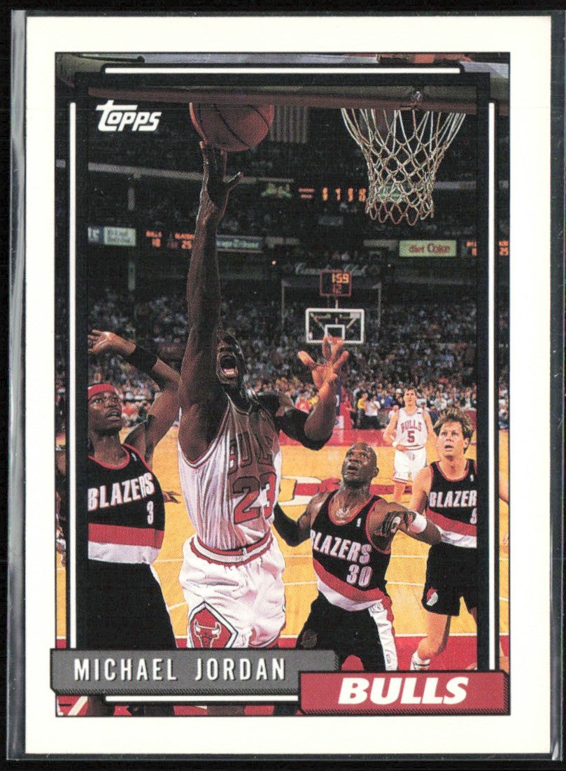 Michael Jordan 1992 Topps #141 Chicago Bulls