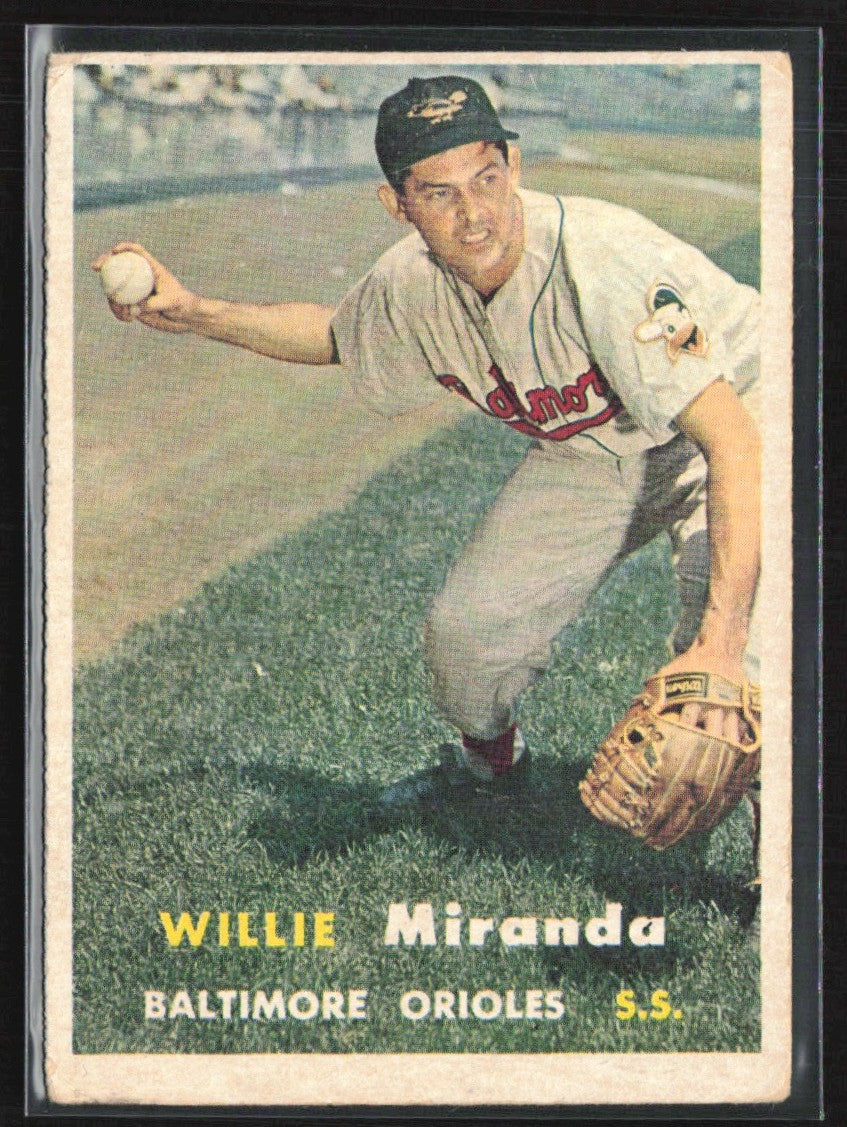 Willie Miranda 1957 Topps #151 Baltimore Orioles