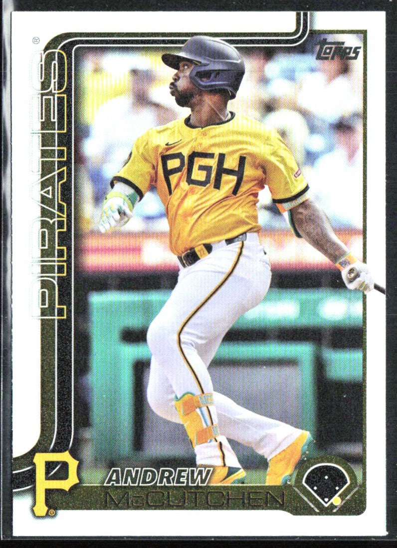 Andrew McCutchen 2025 Topps Rainbow Foil #42 Pittsburgh Pirates