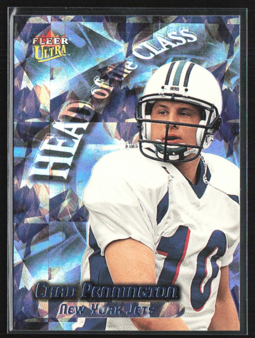 Chad Pennington 2000 Fleer Ultra Head of the Class RC #4 New York Jets