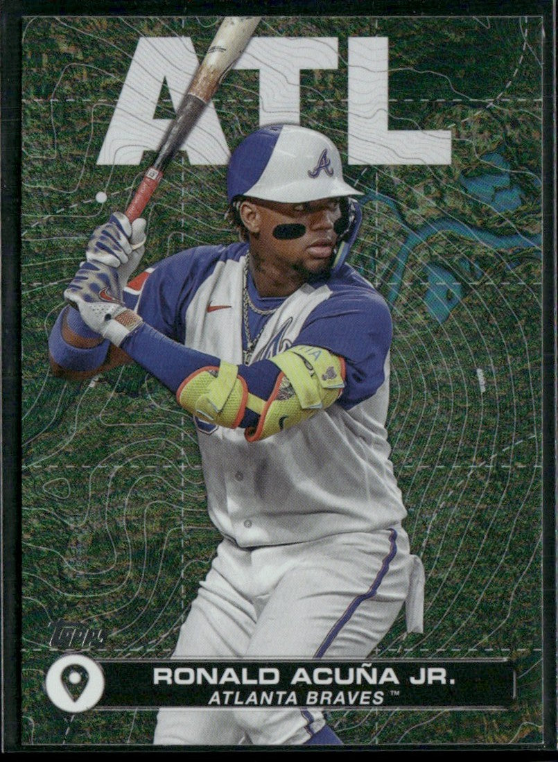 Ronald Acuna Jr. 2024 Topps City to #CTC-4 Atlanta Braves